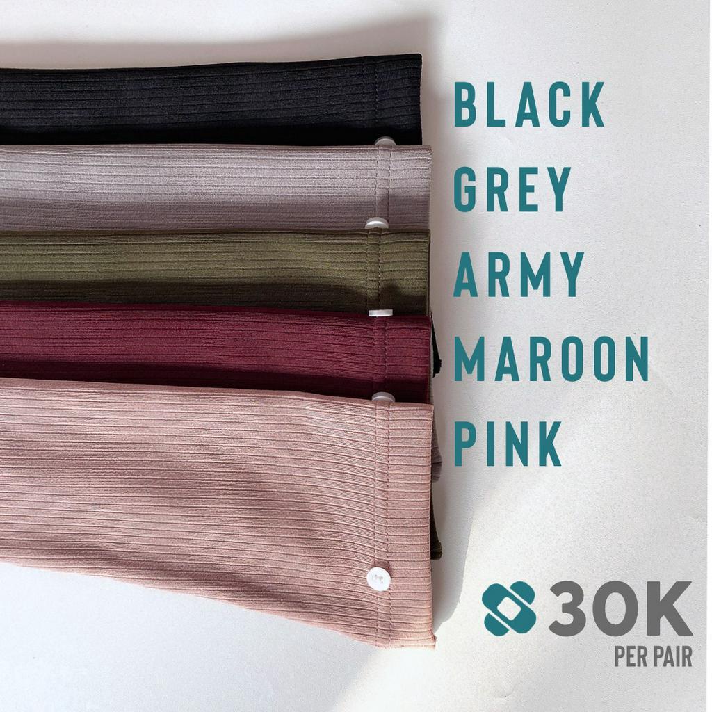 SCRB™ - Detachable ARM-SLEEVES - BLACK GREY PINK MAROON ARMY