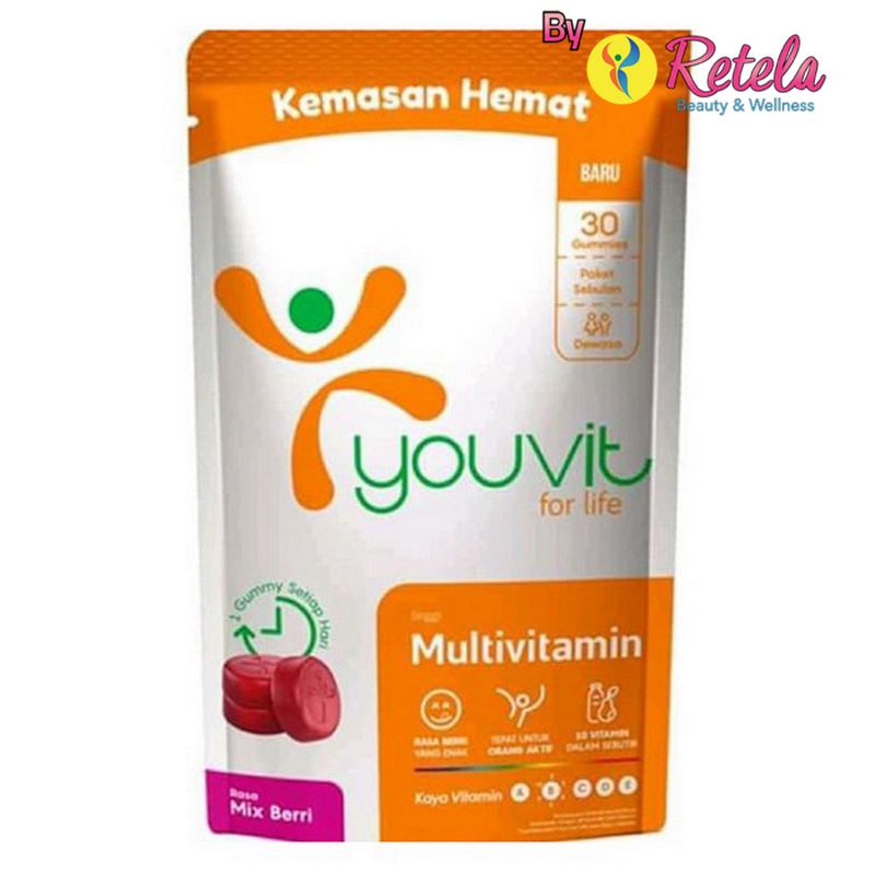 YOUVIT MULTIVITAMIN DEWASA 30`