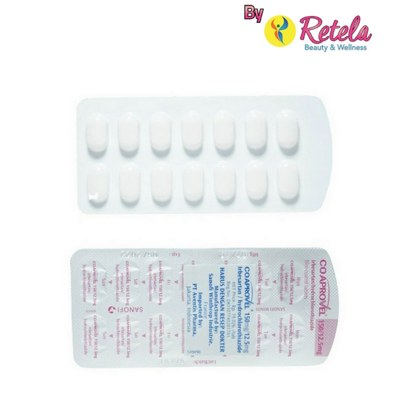 CO-APROVEL 150MG 1 STRIP 14 TABLET