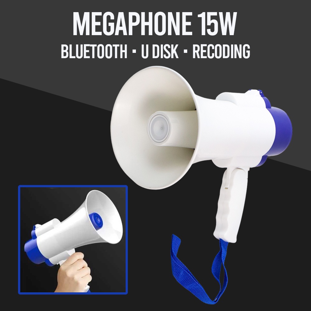 Toa Megaphone yang bisa rekam dan atur ulang (Playback) Speaker TOA Pengeras Suara Portable