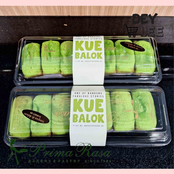 

PRIMARASA Kue Balok 1 box isi 6 pcs ALL VARIANT Oleh-Oleh Bandung