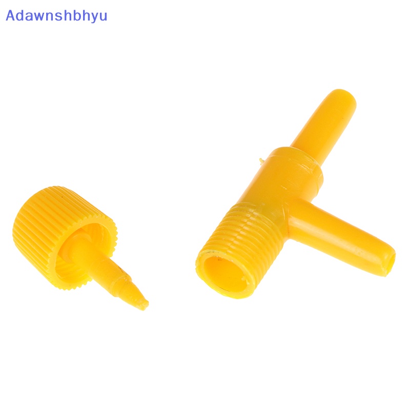 Adhyu 10Pcs Aquarium Air Line Tubing Volume Flow Control Valve Pompa Udara Oksigen   Id