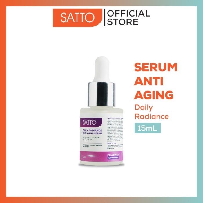 Satto Daily Radiance Anti Aging Serum 15ML