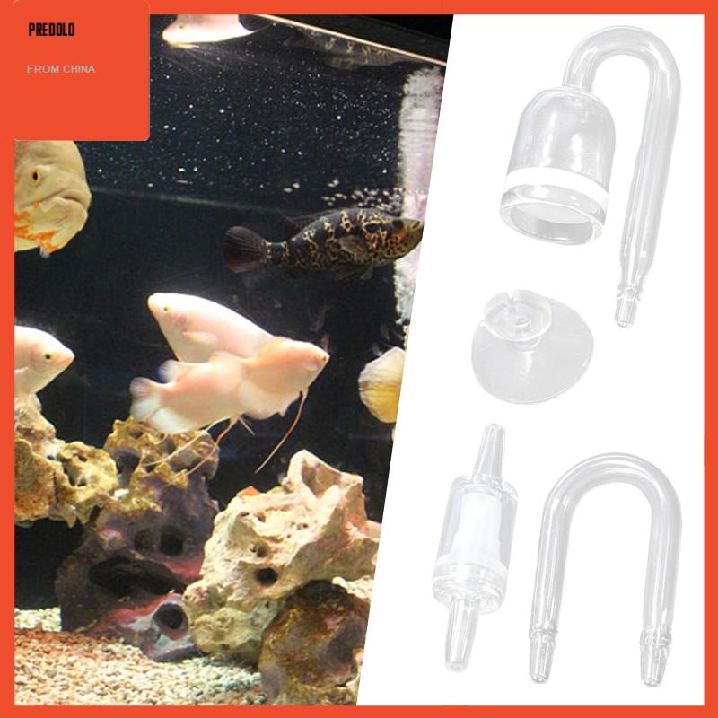 [Predolo] 4pcs CO2 Untuk Air Tawar DIY Tangki Ikan Aquarium Bening CO2 Diffuser