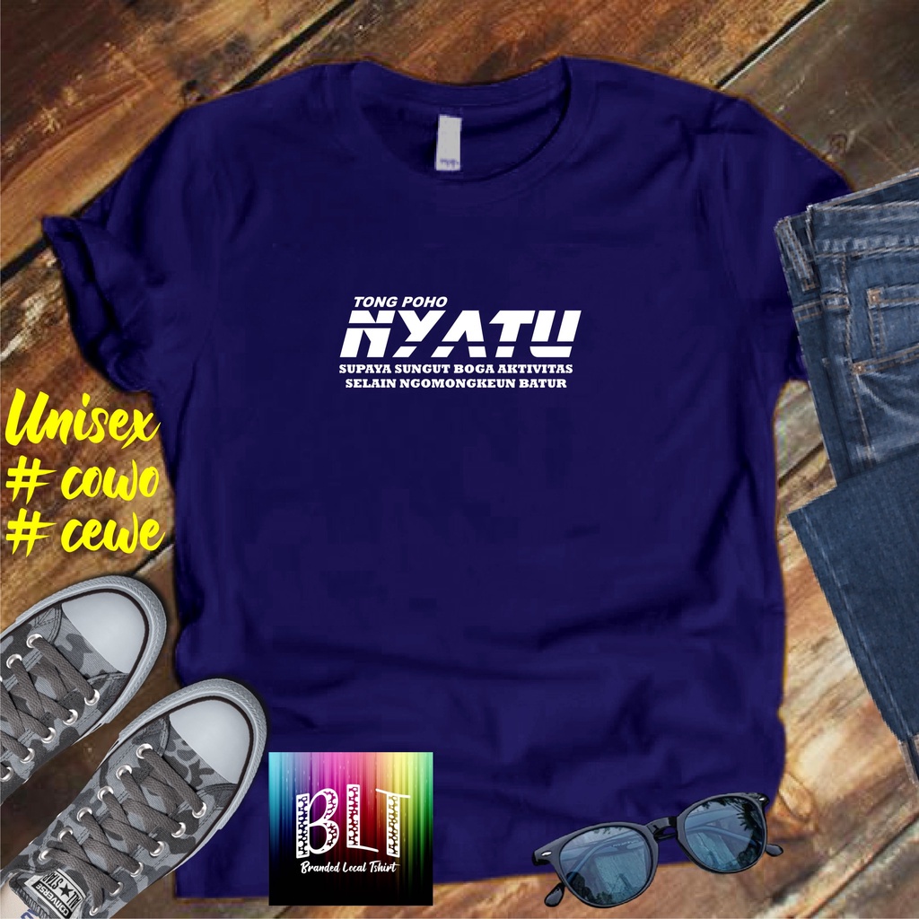 COD/KAOS TULISAN NYATU/KAOS TERLARIS KUALTAS TERJAMIN/KAOS PRIA DISTRO HIT/KAOS BANDUNG/KAOS KEREN/KAOS MURAH//KAOS atasan pria