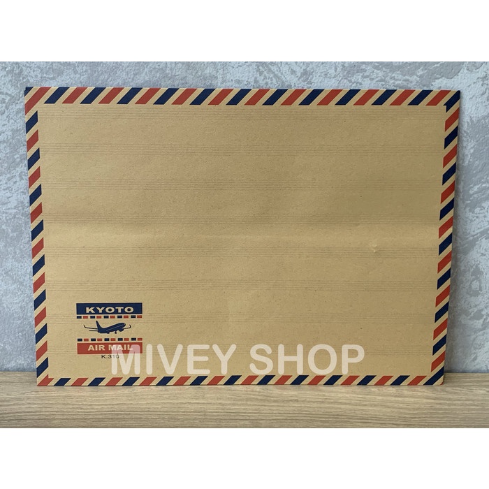 

Amplop Coklat 310 Airmail Tali isi 50 Pcs