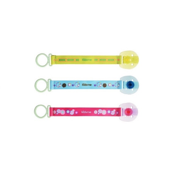 Kidsme Glow in the dark Pacifier with Clip 9M+ Empeng bayi 9 bulan