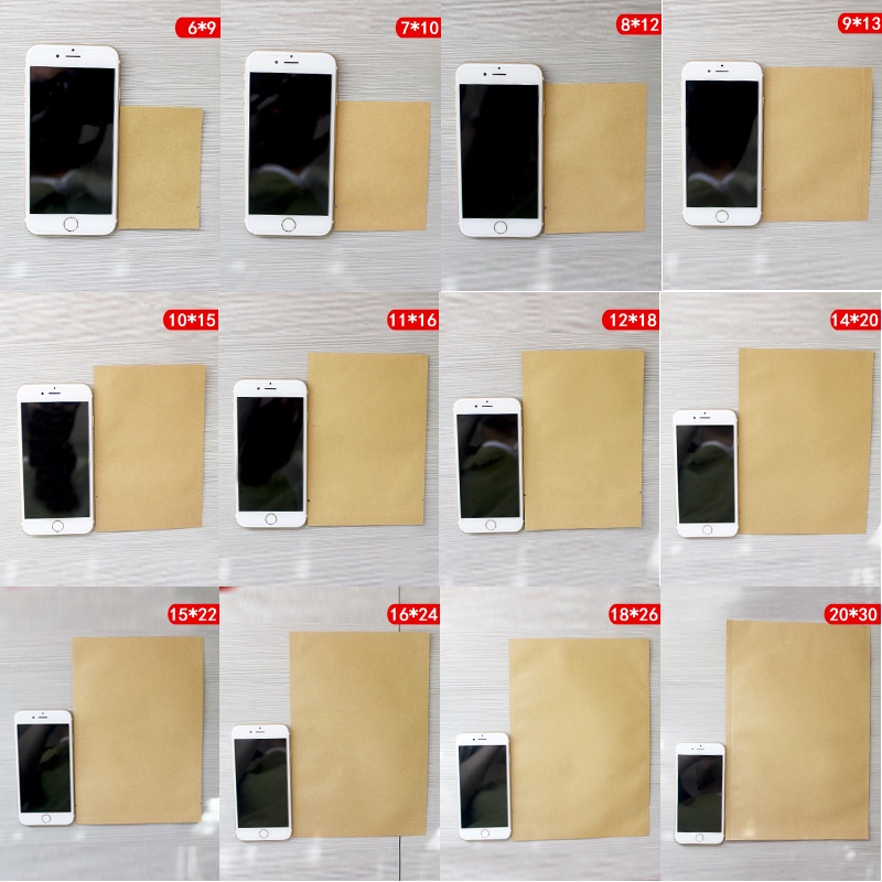 Kemasan kopi kraft paper 8x12 cm sealer alufoil / plastik kraft paper kemasan
