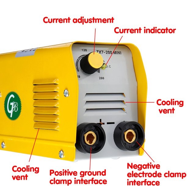 493 GB ZX7 - Mesin Las Welding Machine IGBT Inverter ARC MMA-200