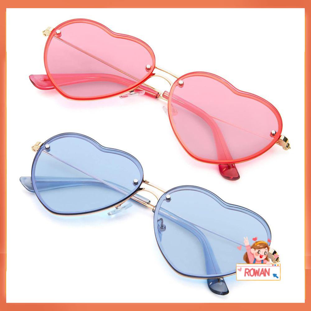 R-flower Heart Sunglasses Trending Halloween Cosplay Cinta Hati