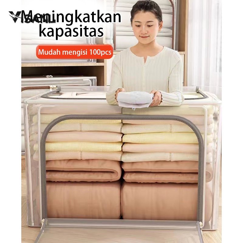 Dengan Tutup Pengatur Penyimpanan/ Storage Baju Tempat Pakaian Serbaguna VS-140