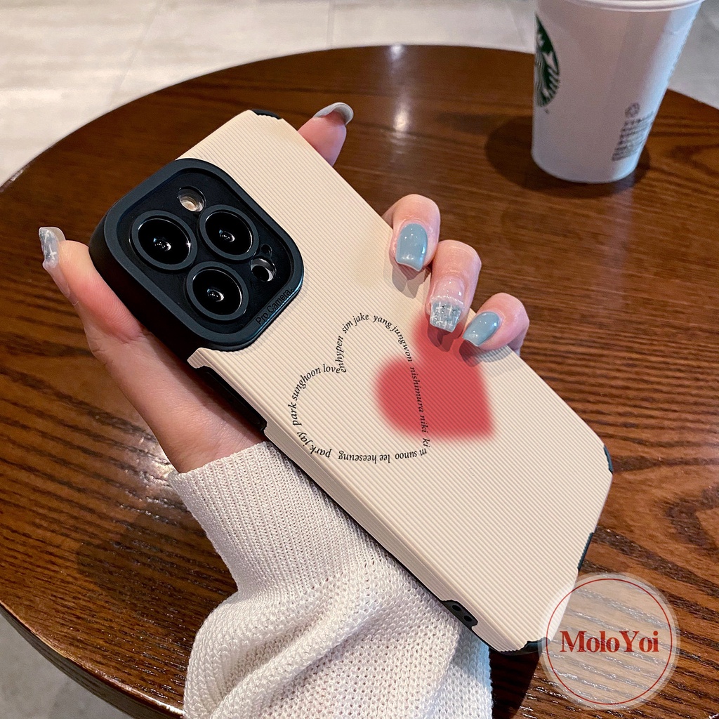 Luxury Leather Pink Star Letter Soft Phone Case Kompatibel Untuk IPhone 7Plus XR 11 13 14 12 Pro MAX X7 8 Plus XS MAX Cinta Hati Tekstur Shockproof Cover