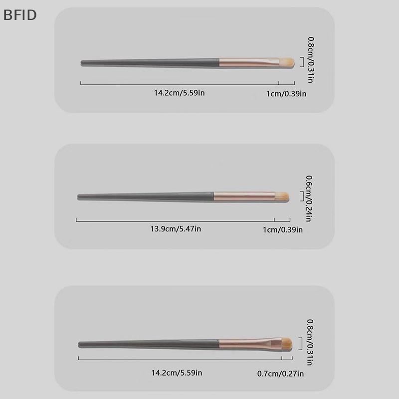 [BFID] 3pcs Set Kuas Makeup Mata Set Brush Make up Pencampur Eyeshadow Profesional [ID]