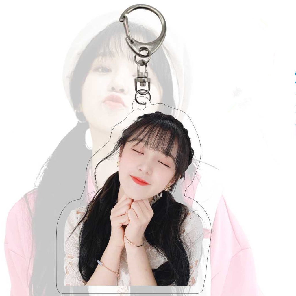 1pc IU YUQI SHUHUA (G)I-DLE Gantungan Kunci Akrilik GIDLE Key Ring Hanging Up