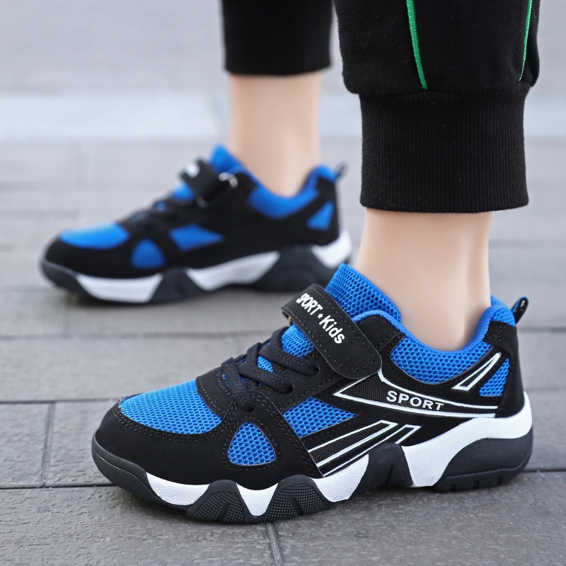 IFANS Anak Sepatu Anak Laki Laki Boy Sneakers Import Ringan Breathable 6-15 Tahun