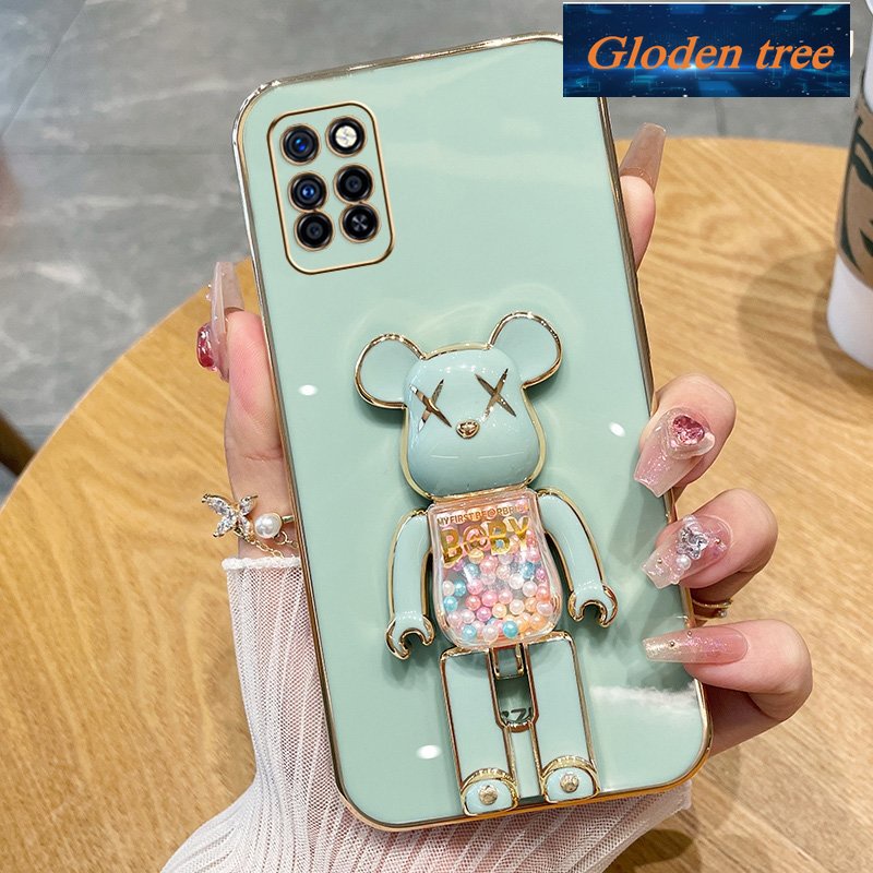 Toserbaloden pohon mustofaasing infinix note 10 pro infinix note 10 Casing handphone kampasoftcase kampaslectroplated silikon shockproof kritingrotector krancangmooth mustofarote scoopy galihumper intipover new design