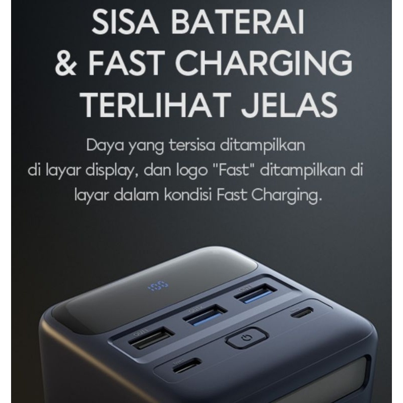 Powebank 50000mAh Vivan VPB-B50 Out 65W charger Laptop Hp dll Original VPB B50 QUICK CHARGE SUPPORT C TO C DAN C TO L