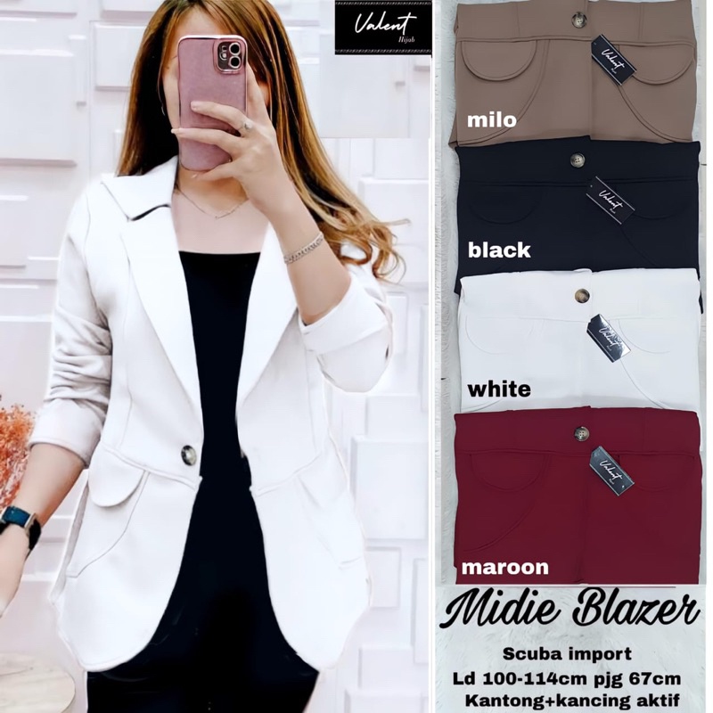 DONA • NARA • MIDIE • DESTY BLAZER ORI VALENT | Scuba Import