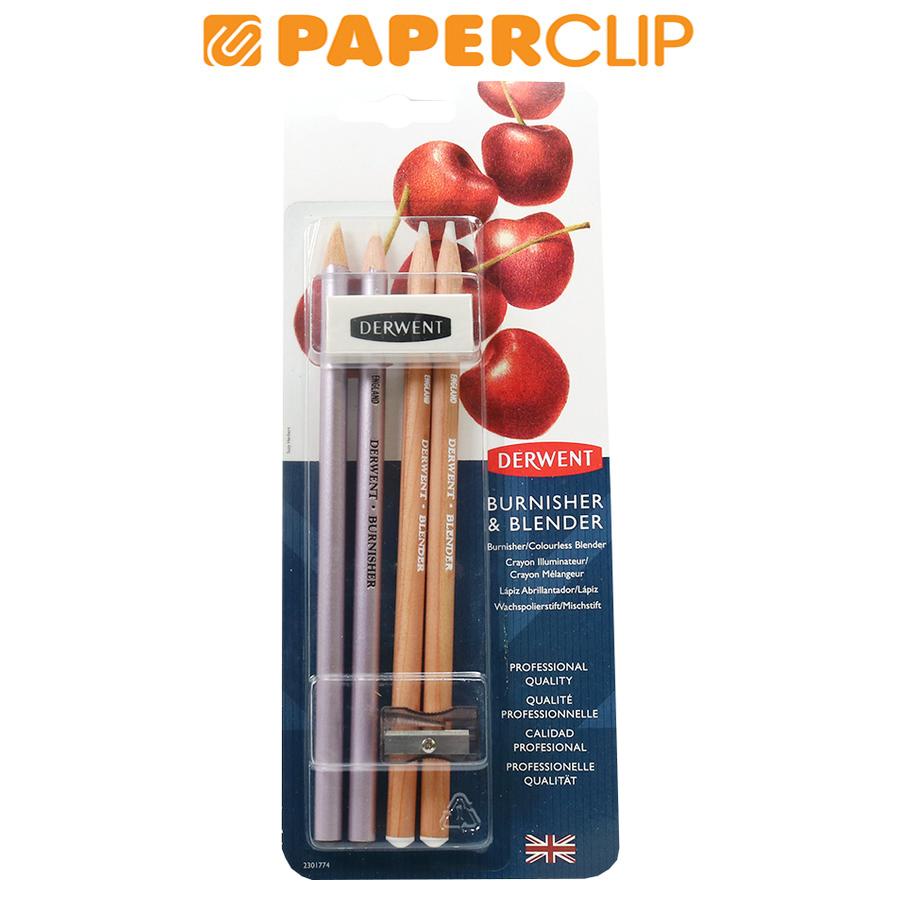 

PENSIL DERWENT BURNISHER & BLENDER BLISTER SET ISI 4 2301774DW