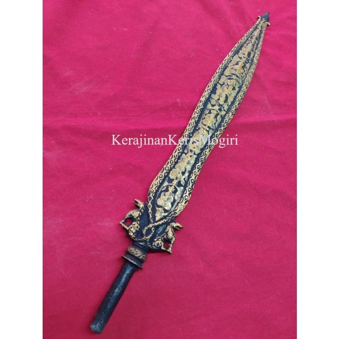 

Tombak singa kinatah Pamor keleng kamardikan Termurah