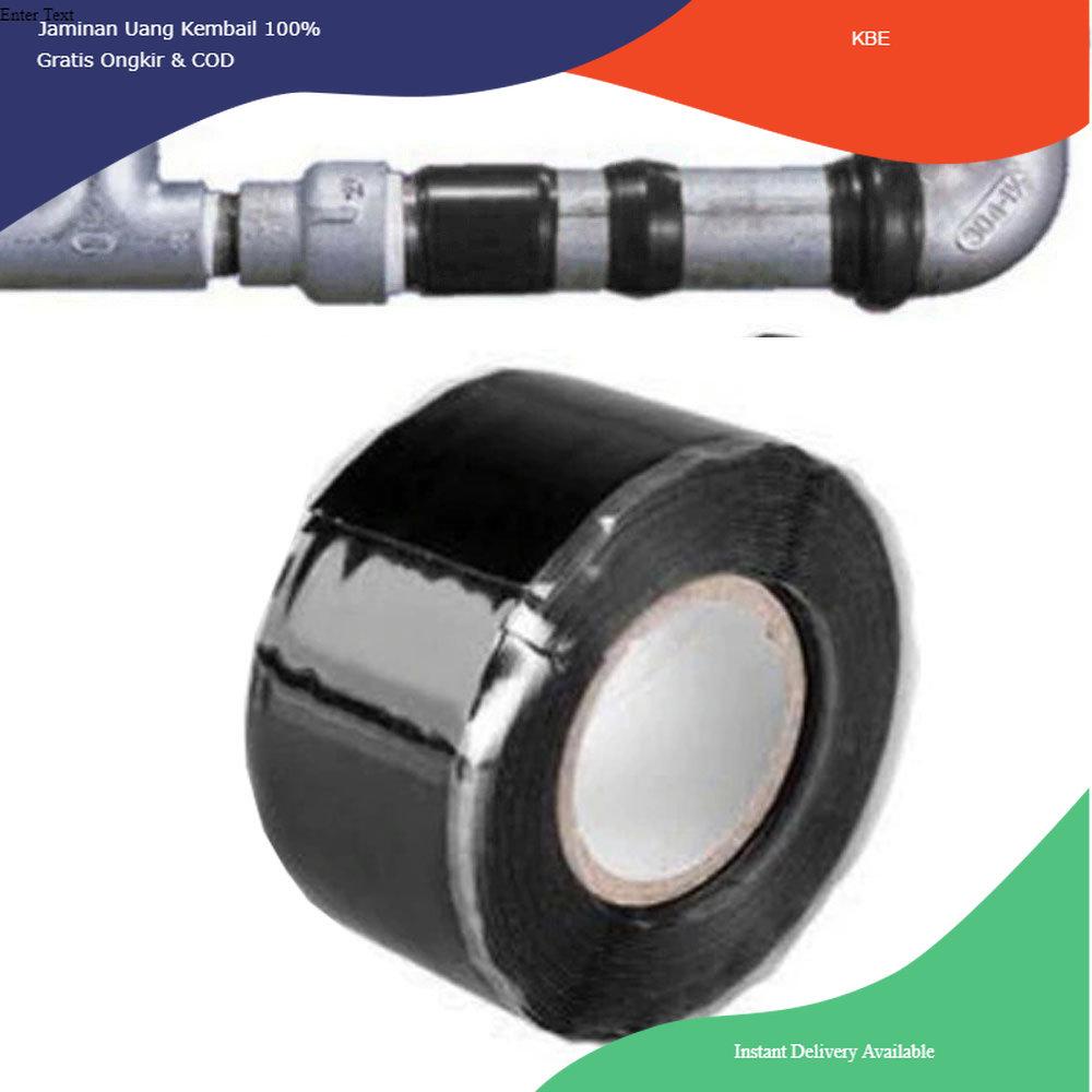 

Alat Perekat GreenHouse Lakban Isolasi Pipa Ledeng Leak Seal Tape 2.5 cm 3 Meter - A93 - Black Viral