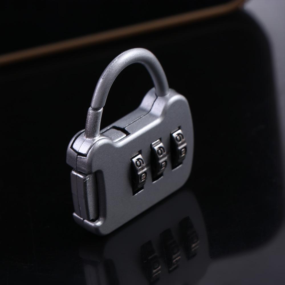 Rebuy Lock Zinc Alloy Portable Digit Code Cabinet Kunci Resleting Password Praktis