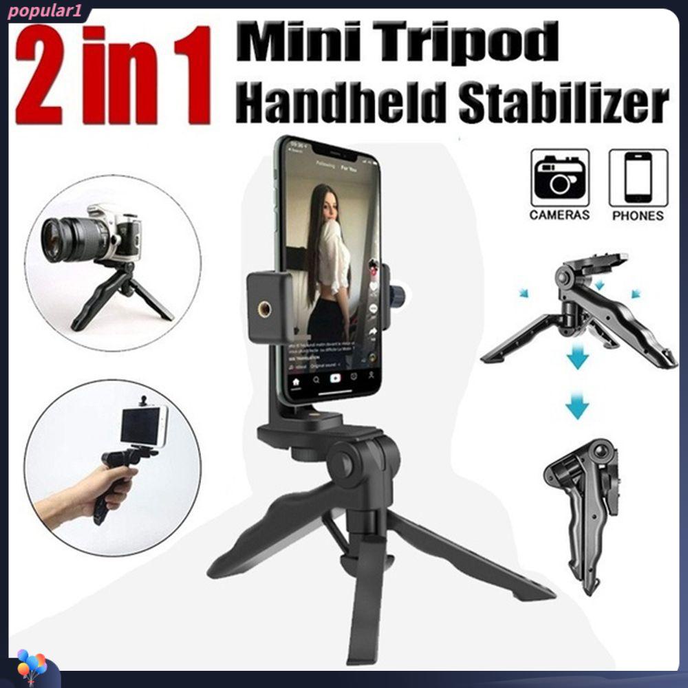 POPULAR Terpopuler360° Desktop Tripod Mini 2in1 Stik Selfie Genggam Lipat Untuk Handphone Kamera GoPro