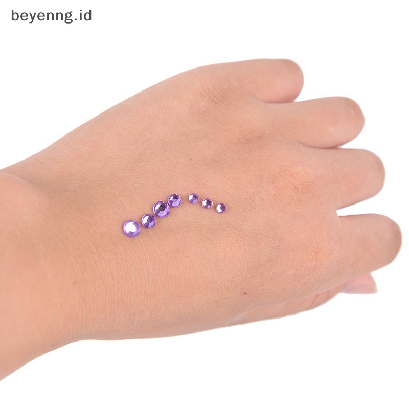 Beyen New Jewel Eyes Makeup Crystal Eyes Stiker Tato Diamond Glitter Makeup Stiker ID