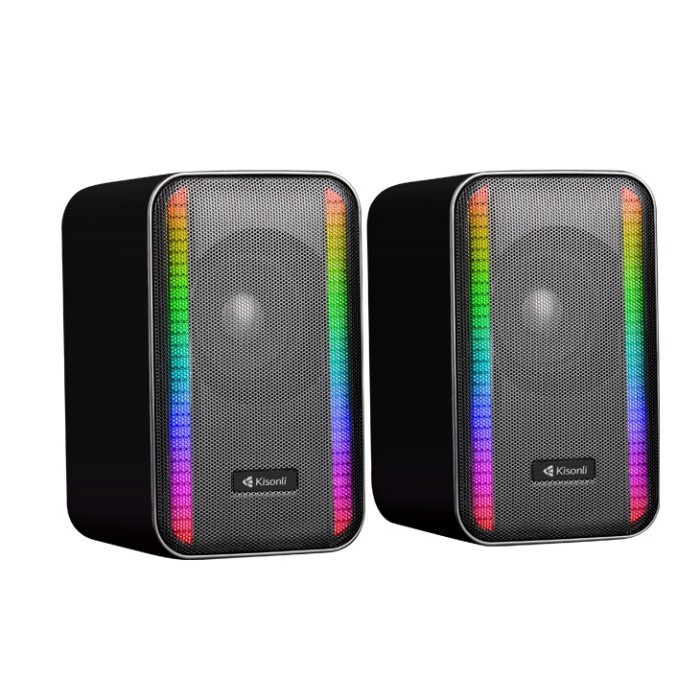 Speaker Gaming KISONLI X22 Super Bass Portable RGB