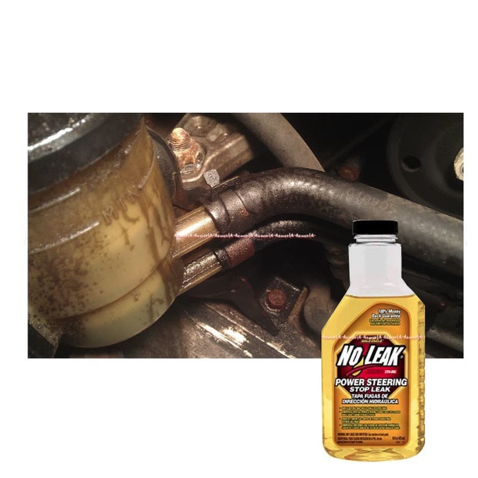 Gold Eagle No Leak 473ml Power Steering Stop Leak Cairan Untuk Melunakan Karet Seal Goldeagle Menutup Kebocoran