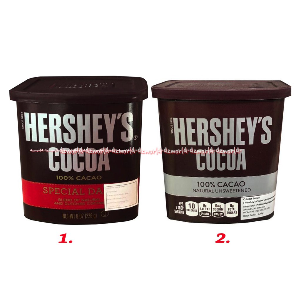 

Hershey's Cocoa Special 226gr Dark Blend of Natural Cokelat Bubuk Hersey Cocoa Hersheys KoKoa Coklat