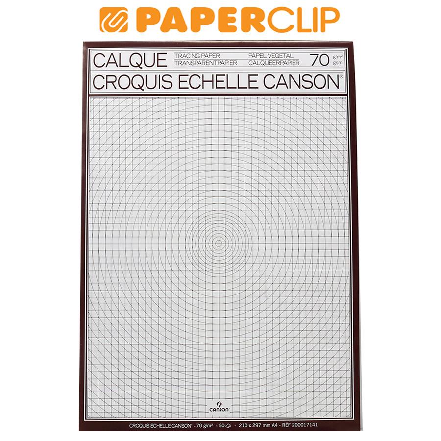 

KALKIR / SKETCHING TRACING PAPER CANSON 50S A4 70G