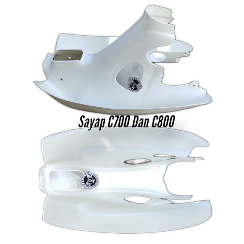 Sayap honda supercup c700 c800-sayap lengshil honda c700 c800 putih-sayap c700-sayap c800 terlaris