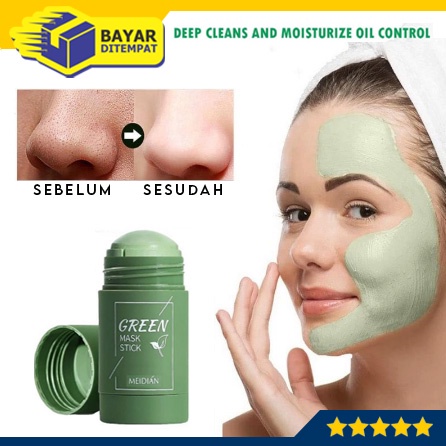 Masker Wajah Green Tea Cleansing  Stick Mask