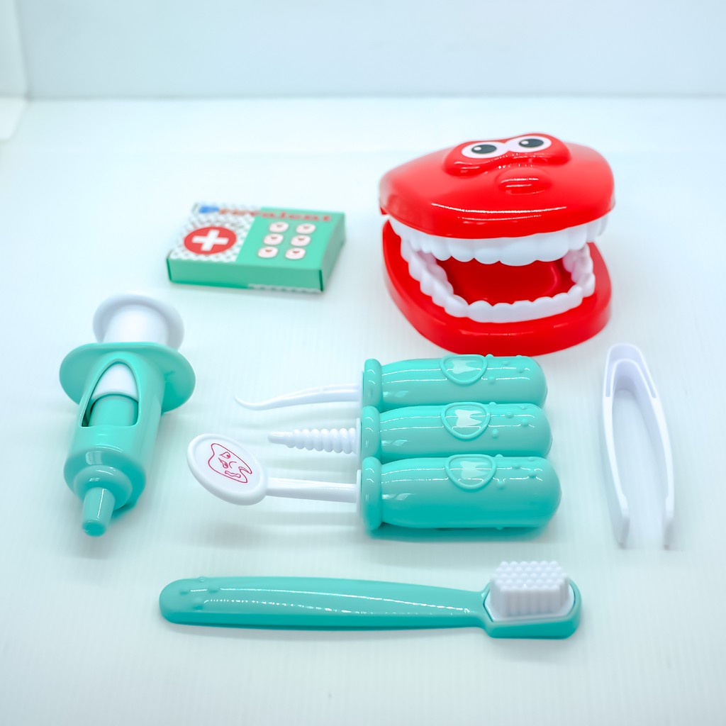 Mainan Edukasi Dokter Dokteran - Pretend Play Set Lengkap Bisa Nyala
