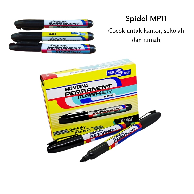 

GOS -G104- 1 PCS SPIDOL MP11 - SPIDOL MONTANA MP11 - SPIDOL PAPAN TULIS