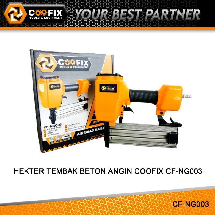 

HEKTER TEMBAK BETON ANGIN COOFIX / AIR NAILER TEMBOK CF-NG003