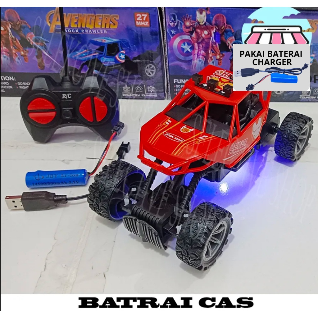 Mainan Anak Laki Laki  Mobil Remot Control Mobil Jip x cross country climbing Mainan Rc Off Road Jeep