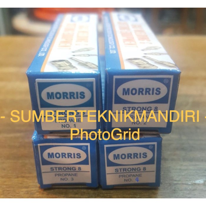 MORRIS CUTTING TIP ST8 LPG NO 1 / ST8-1P / STRONG 8 LPG