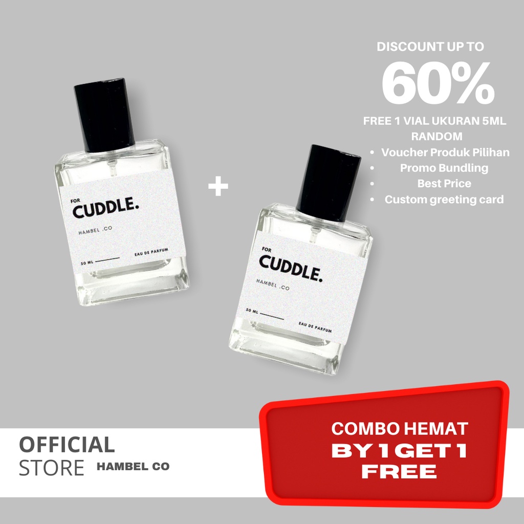 Hambel parfum-For Cuddle  - BUY 1 GET 1 FREE