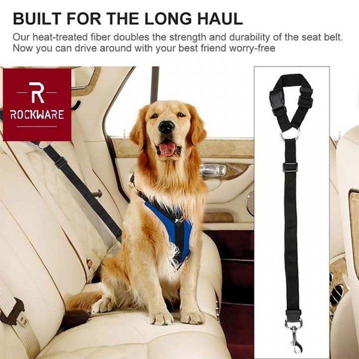 E31 ROCKWARE CDL01 - Car Dog Leash - Tali Kekang Anjing di Mobil