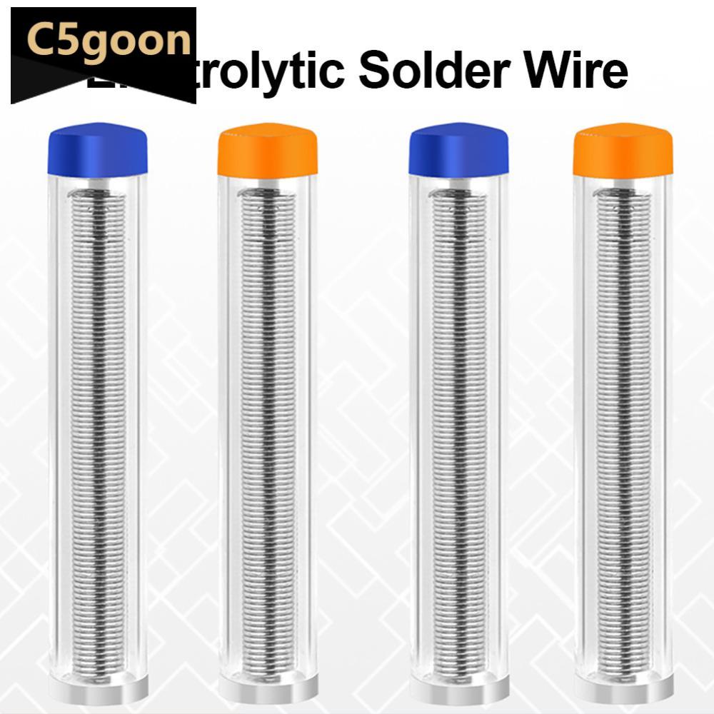 C5goon 0.8mm Portable Soldering Wire Pen Silver Solder Wire Untuk Reparasi Instrumen Ponsel Alat Solder M7U7