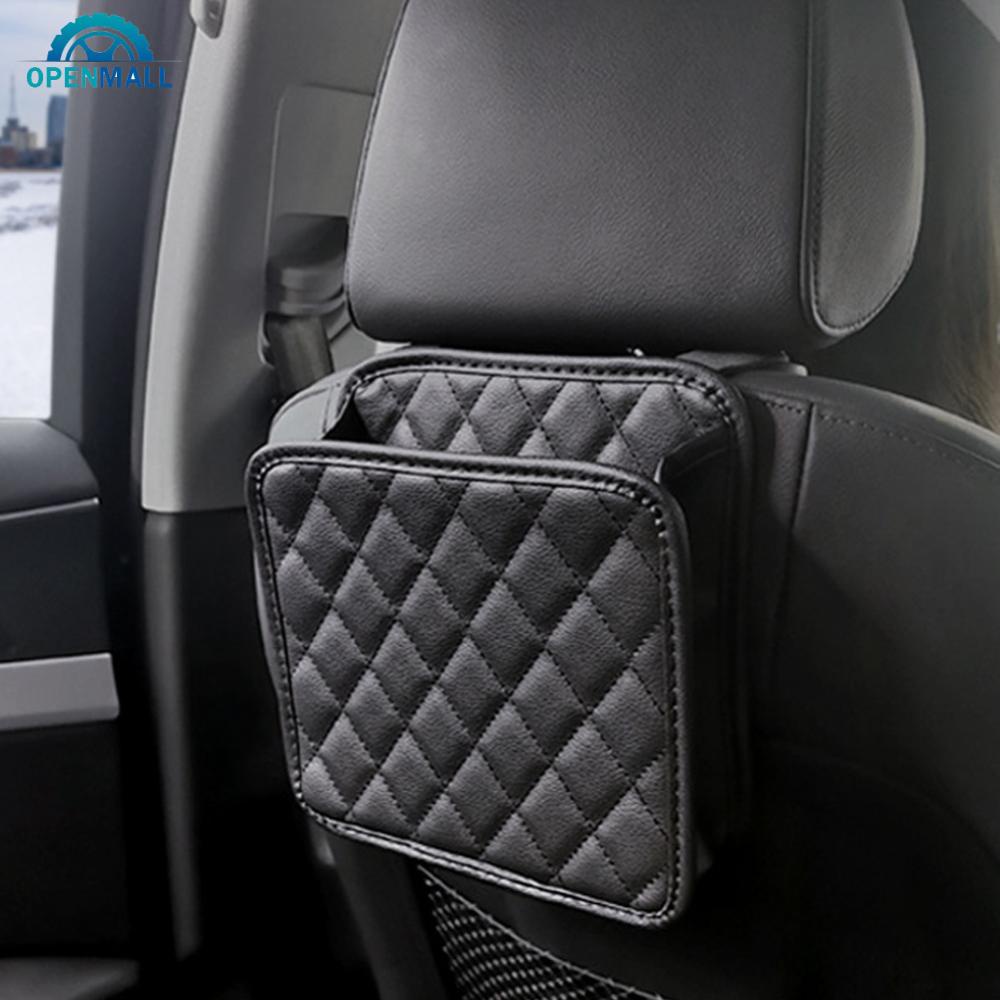 Openmall Car Back Seat Storage Box Car Storage Auto Untuk Ponsel Kantong Saku Pelindung Kursi Tas Gantung Anti Air T3X7