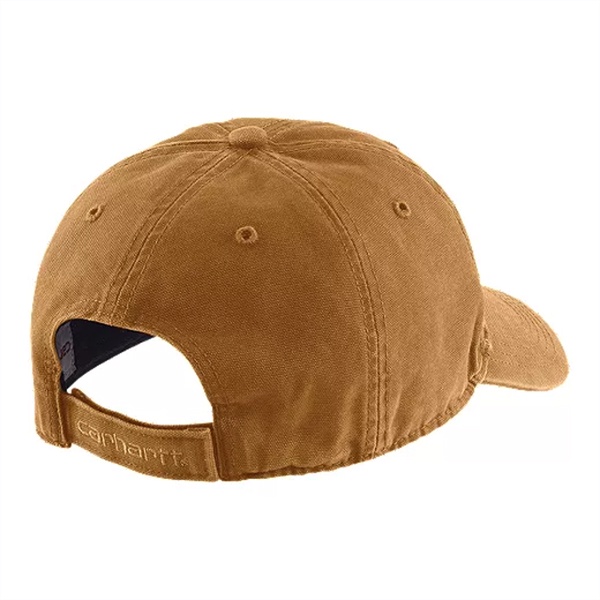 Carhartt Canvas Strapback Hat Brown