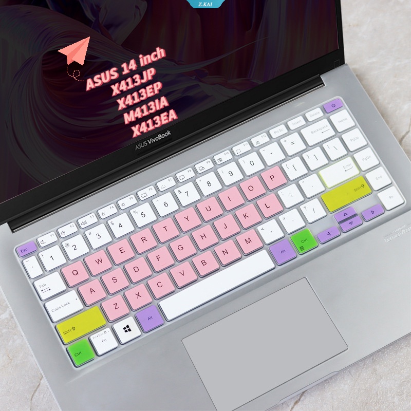 Pelindung Keyboard Laptop ASUS 14inci Anti Air Film Notebook 2020 X413JP X413EP M413IA X413EA 14/14s Keyboard Silicone Cover Film Tahan Debu [ZK]