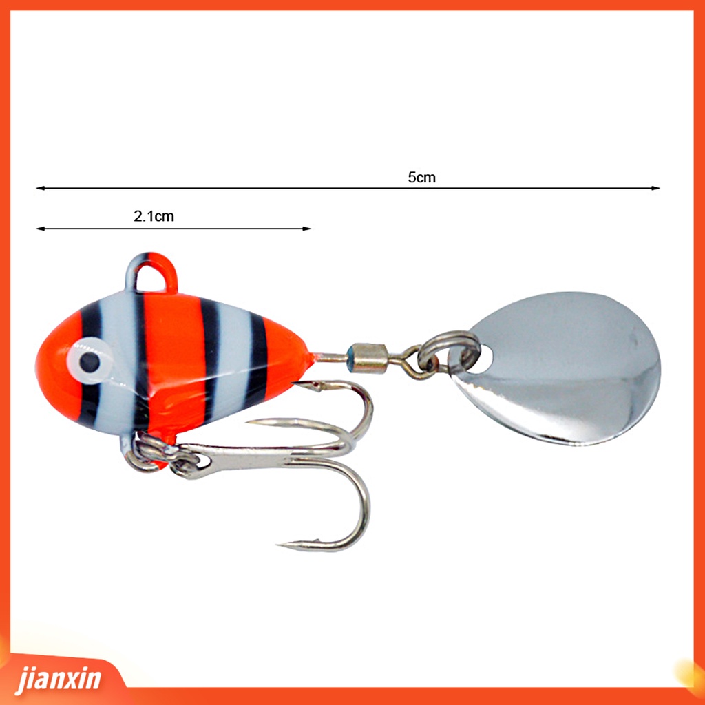 (In Stock) 5cm /12g Umpan Pancing Kait Tajam Realistis 3D Simulasi Fisheye Memancing Senyawa Logam Payet Umpan Keras Untuk Memancing Di Luar Ruangan