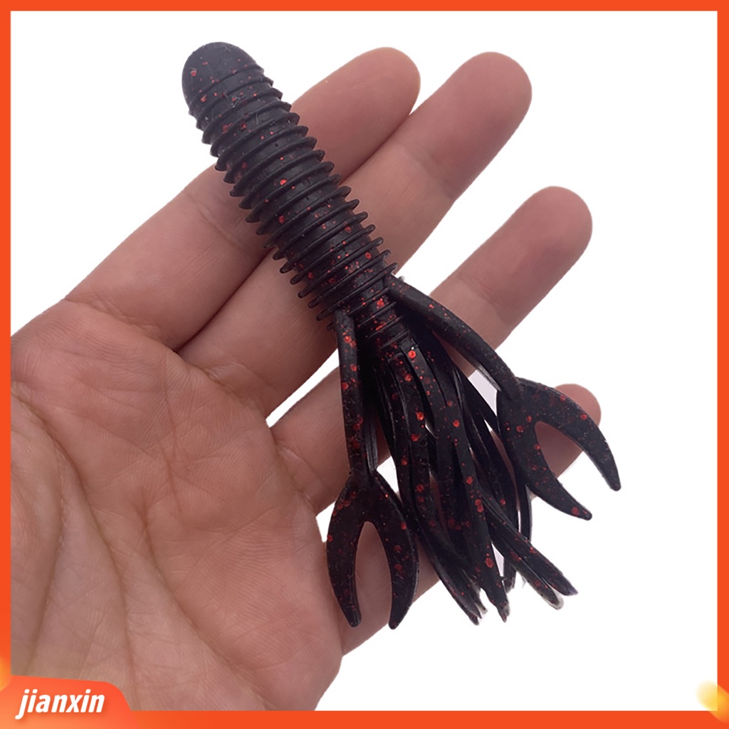 (In Stock) 10 cm /9g Universal Umpan Lembut Simulasi Berbentuk Udang Profesional Umpan Palsu Lembut Perlengkapan Memancing