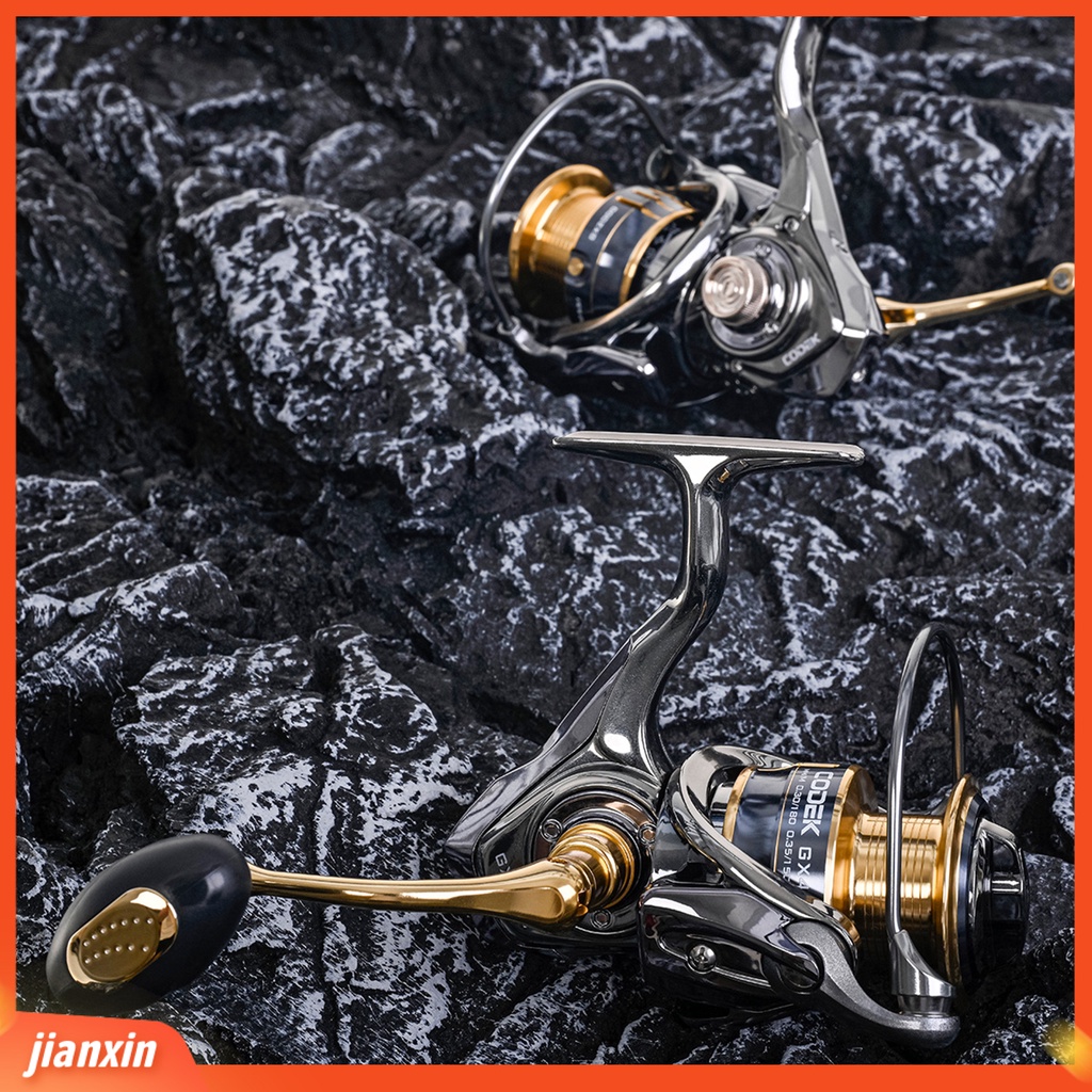 (In Stock) Gapless Fishing Reel Tahan Abrasi Aluminium Alloy Kekerasan Tinggi Gigi Piringan Roda Pancing Untuk Memancing