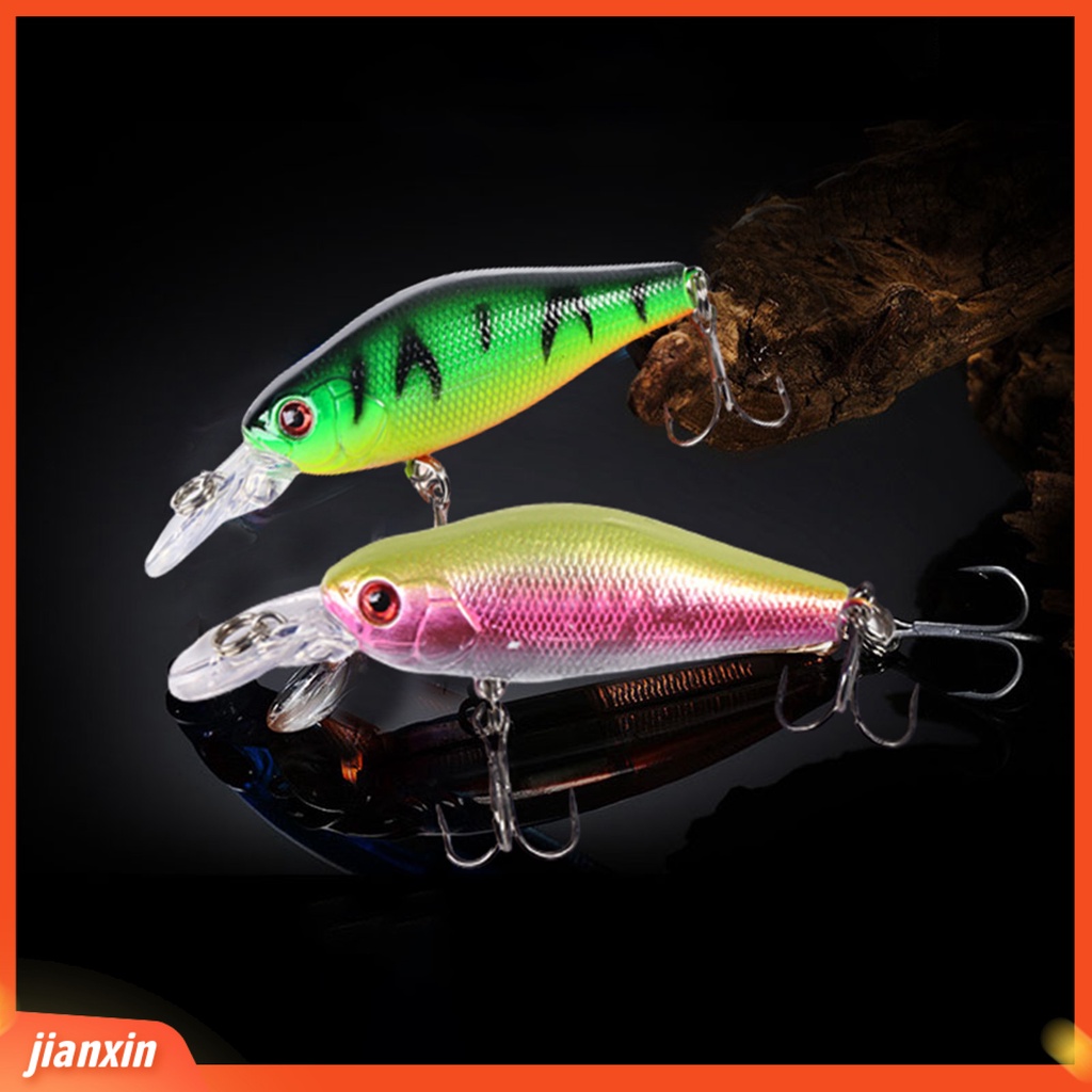 (In Stock) 7cm Outdoor Musim Dingin Air Tawar Laut Memancing Bionic Umpan Keras Palsu Lure Tackle