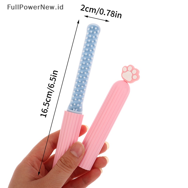 Power Lucu Travel Portable Plastik Airbag Sisir Kecil Sikat Rambut Cartooncat Claw Series Gadis Kecil Pena Sisir ID